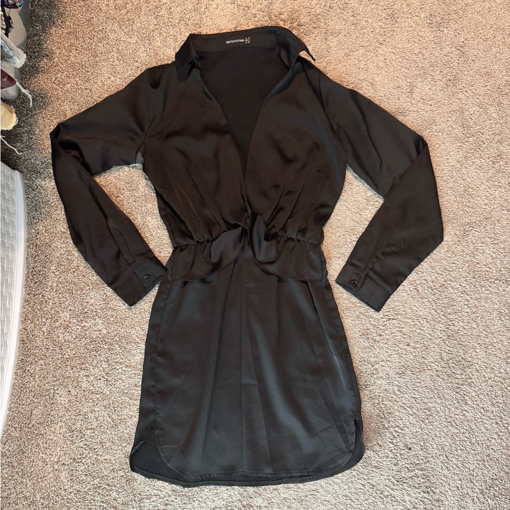 Pretty Little Thing Silk Mini Dress